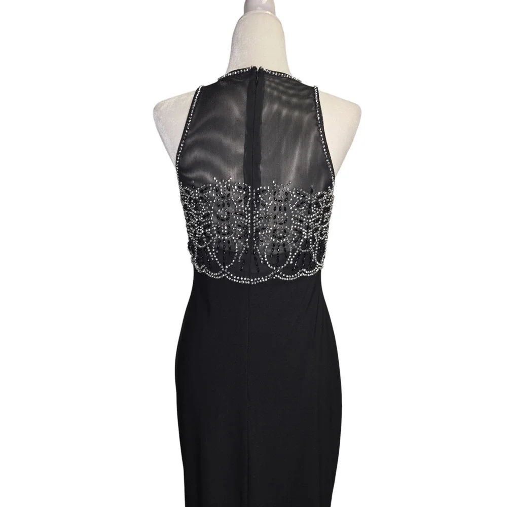Cachet  Y2K Vintage  studded sleeveless Dress USA  size 6 NWT - Picture 3 of 7